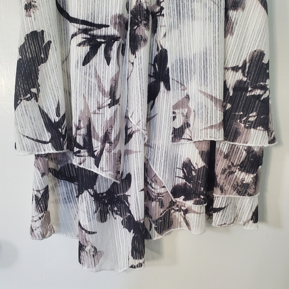 Papa Vancouver Sleeveless Top – Size XL – White/Black/Grey - Picture 3 of 4